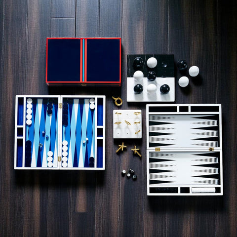 GIOCO OP ART BACKGAMMON SET ART. 29779 JONATHAN ADLER MULTICOLOR