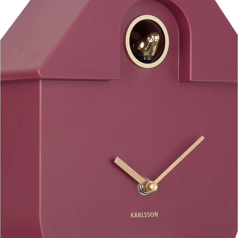 OROLOGIO MODERN CUCKOO ORO ABS KA6094PU BORDEAUX KARLSSON