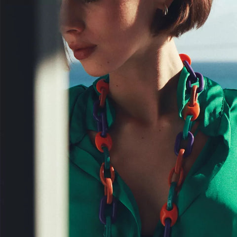 CATENA ALMA VIOLET ET ORANGE LE313072 LACOQUEFRANCAISE