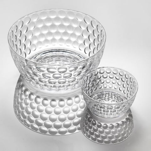 INSALATIERA LENTE TRASPARENTE MARIO LUCA GIUSTI