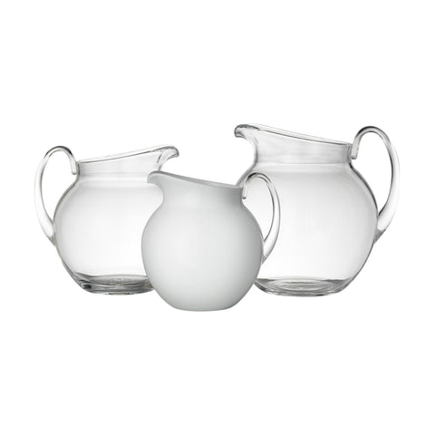 CARAFFA PITCHER PLUTONE CLEAR MARIO LUCA GIUSTI TRANSPARENT