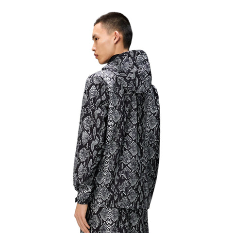 IMPERMEABILE SNAKE MITO JACKET XS 25030 BLACK RAINS