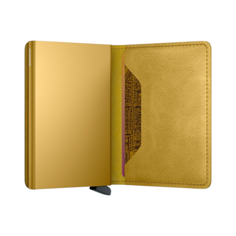 PORTAFOGLIO SLIMWALLET VINTAGE SECRID YELLOW