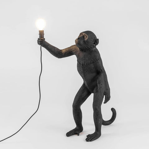 LAMPADA MONKEY STANDING OUTDOOR 14920 SELETTI BLACK