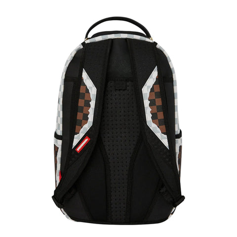 ZAINO CREAM BROWN TEAR CHECK ART. 910B8290NSZ SPRAYGROUND