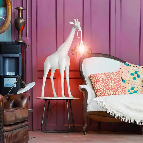 LAMPADA GIRAFFA IN LOVE XS QEEBOO PINK