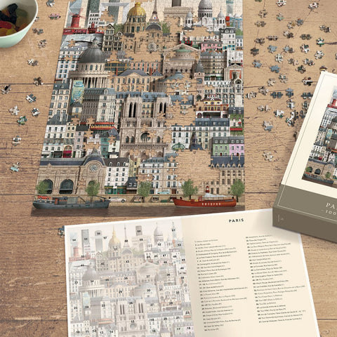 PUZZLE JIGSAW PARIS ART. MS0606 1000 PEZZI MARTIN SCHWARTZ