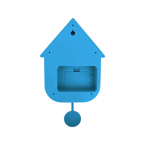 OROLOGIO WALL CLOCK MODERN CUCKOO ART. KA5768BB BRIGHT BLUE