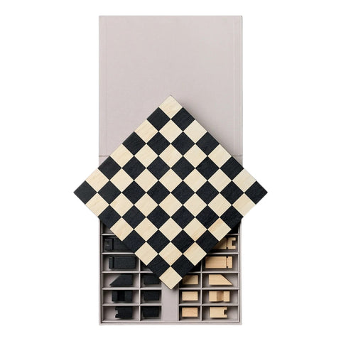 SCACCHI WOOD CHESS THE FUNCTIONALIST ART. PW00840 PRINTWORKS