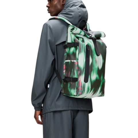 ZAINO ROLLTOP RUCKSACK LARGE W3 14590 RAINS BLUR
