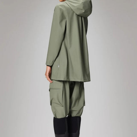 IMPERMEABILE A-LINE W JACKET L W3 18050 RAINS DRIFT GREEN