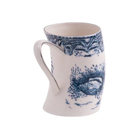 TAZZA CLASSIC ON ACID ENGLAND SHELLS Cm 11,5x7,5x10,5 ART. 11258 SELETTI