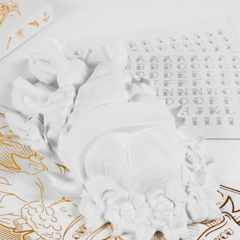 VASO DA PARETE HOLY LOVE IN  BLOOM 09920H SELETTI WHITE