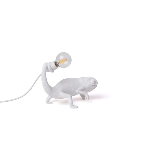 LAMPADA IN RESINA CHAMELEON LAMP CM.17X9H.14 USB ART.15090 SELETTI WHITE