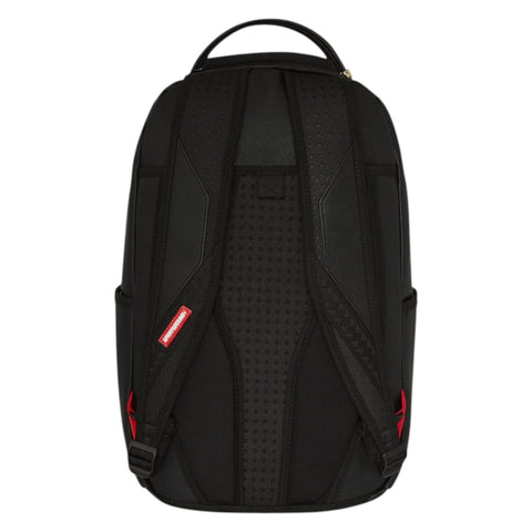 FLY KNIT MOUTH DLX- SATIN BACKPACK 910B7754NSZ SPRAYGROUND BLACK