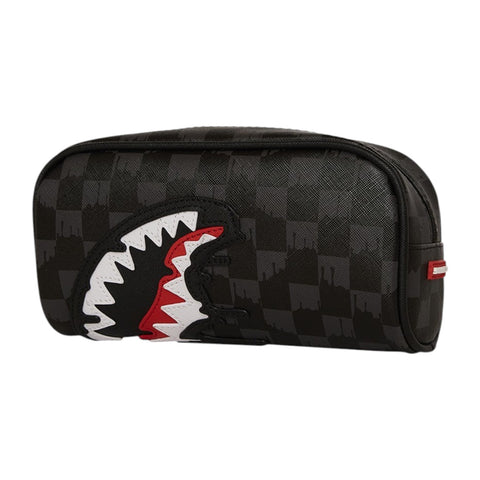 DRIPPING SHARKS IN PARIS POUCH 910B7972NSZ SPRAYGROUND BLACK