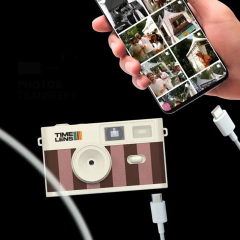FOTOCAMERA ART. TL0115 CREAM ROSEWOOD TIME LENS