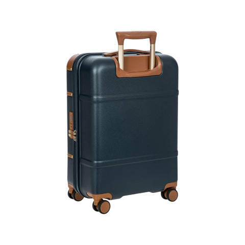 "TROLLEY IATA BRIC'S BELLAGIO 38X55X23 BLUE/LEATHER"