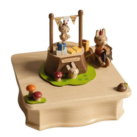 MUSIC BOX TREE TRUNK ART. 1060330 WOODERFULL LIFE