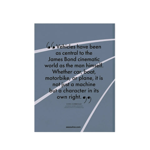 ASSOULINE JAMES BOND CARS