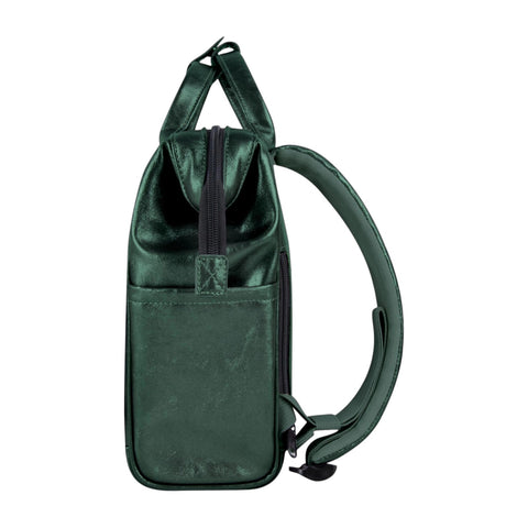 ZAINO EXTRA SMALL LUCERNE DARK GREEN IRIDESCENT GASTON LUGA