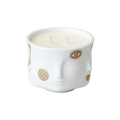 CANDELA GILDED MUSE ART. 30128 JONATHAN ADLER WHITE