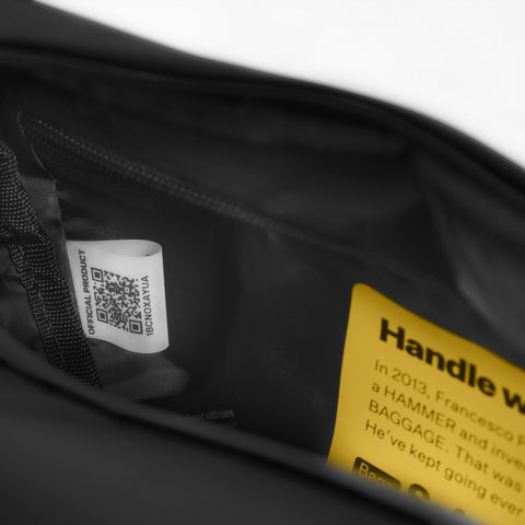 SOFT CROSSBODY CB327 CRASH BAGGAGE BLACK