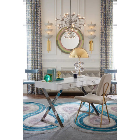 FERMALIBRI GLOBO BOOKEND SET ART. 29844 GREEN JONATHAN ADLER