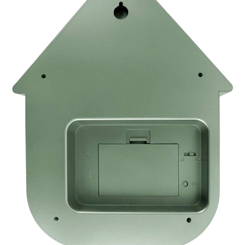 OROLOGIO WALL CLOCK MODERN CUCKOO KA5867GR METALLIC DARK GREEN KARLSSON