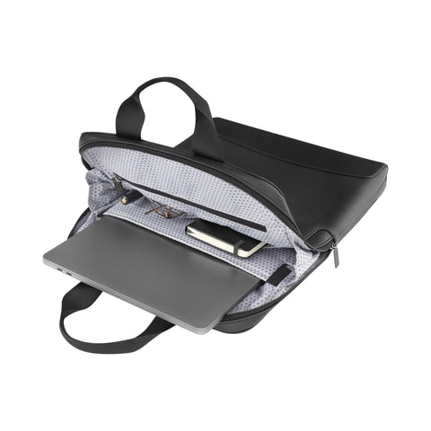 BORSA CLASSIC 2.0 DEVICE BAG VERT. BLACK MOLESKINE