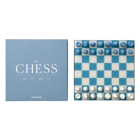 GIOCO CLASSIC CHESS PW00755 PRINTWORKS BLUE