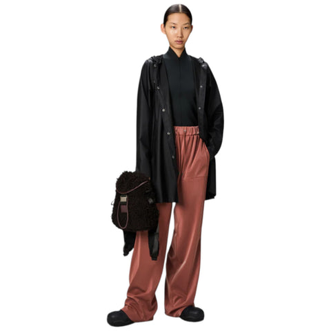 IMPERMEABILE A-LINE W JACKET S W3 18050 RAINS BLACK