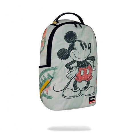 ZAINO DISNEY OLD SCHOOL MICKEY SKETCH 910B9128NSZ GREEN SPRAYGROUND