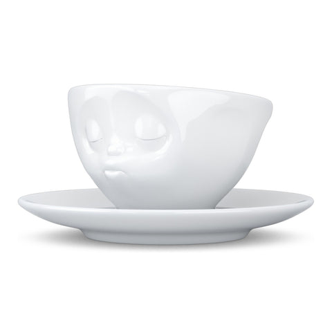 COFFEE CUP KISSING WHITE ART. T 01.42.01 TASSEN