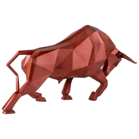 TORO METALLIZZATO ART. 01009729 LLADRO' RED