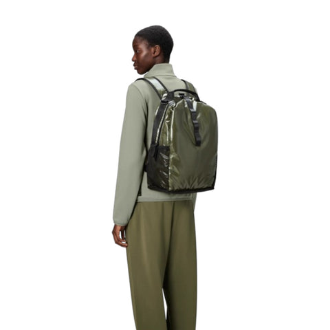 ZAINO SIBU CLIP FRONT BACKPACK 14680 RAINS MARSH, GREEN