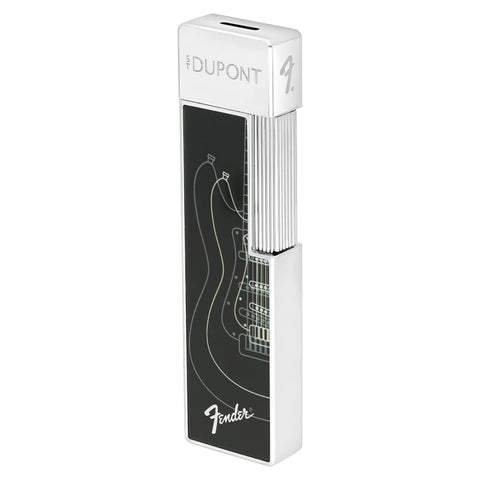 ACCENDINO LI TWIGGY FENDER 030025 S.T. DUPONT BLACK/CHROME