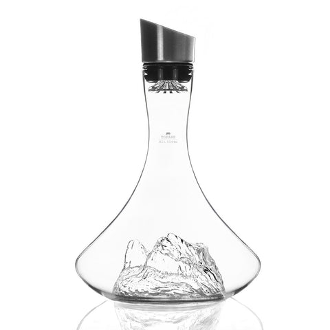 TOPOGRAPHIC DECANTER TOFANE ART. TOPO-C-TO ALASKAN MAKER