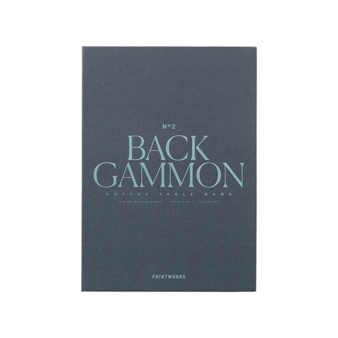 GIOCO CLASSIC BACKGAMMON PW00682 PRINTWORKS BLUE