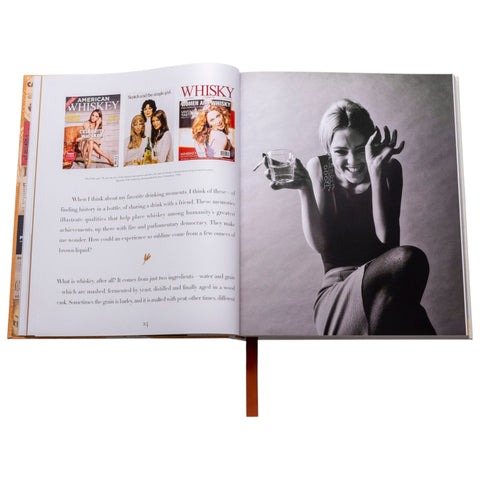 LIBRO THE IMPOSSIBLE COLLECTION OF WHISKEY ASSOULINE BROWN
