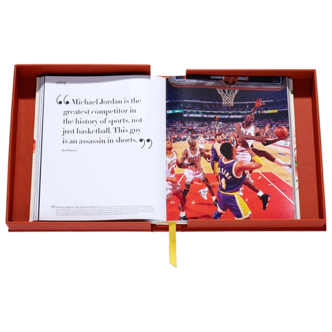 LIBRO BASKETBALL THE IMPOSSIBLE COLLECTION ASSOULINE ORANGE