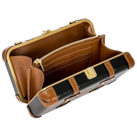 BELLAGIO LEGACY BAG ART. BB608370.014 BRIC'S NERO TABACCO