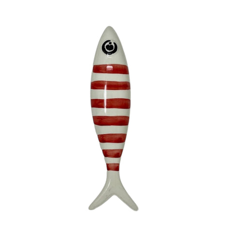 SARDONE 36 CM CERAMICHE CRESCENTINI (COLORI ASSORTITI) GIALLO AZZURRO ROSSO VERDE