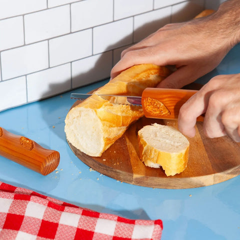 COLTELLO DA PANE GOOD MORNING BAGUETTE DYBKNGMBA BROWN DOIY