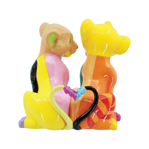 FIGURINA SIMBA AND NALA 6017587 ENESCO MULTICOLOR