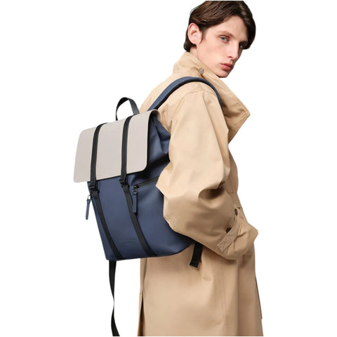 ZAINO SPLASH 2.0 13 DARK BLUE/TAUPE ART. SPBP13BT GASTON LUGA