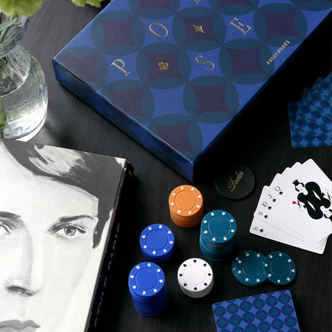 GIOCO ART OF POKER DIAMONDS PW00765 PRINTWORKS BLUE