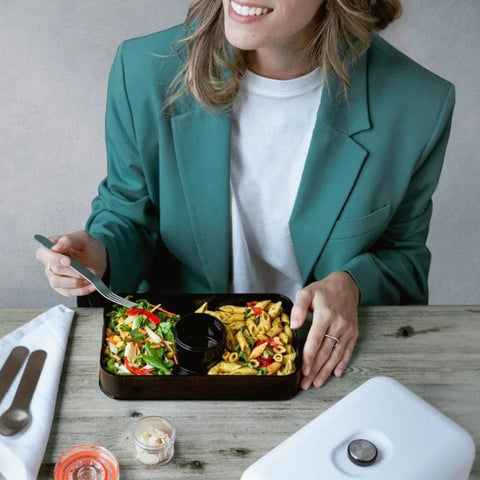 "24BOTTLES LUNCH BOX STONE ICE WHITE"