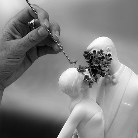 COPPIA DI SPOSI 1007231 LLADRO' WHITE