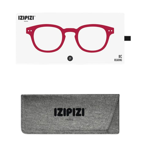 IZIPIZI SUNGLASSES READING C RED CRYSTAL SOFT +1